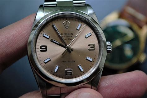 rolex air king rosa usato|rolex air king for sale.